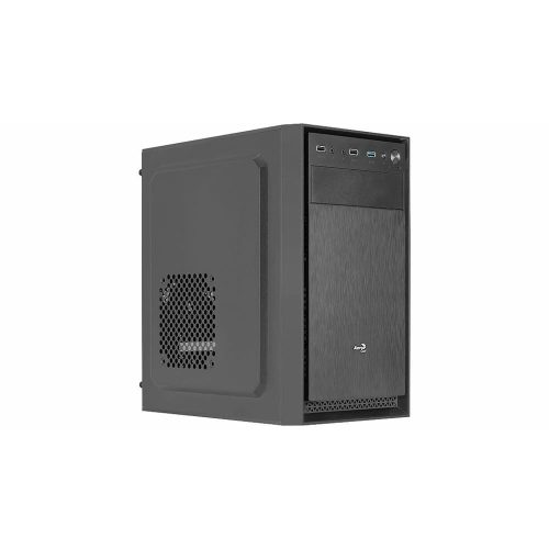 Aerocool CS-104 mcroATX minitorony számítógépház, kompakt kialakítás, fekete