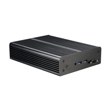   Akasa Newton MC passzív ház, Intel NUC 5. generáció, ventilátor nélküli hűtés, OEM, fekete - A-NUC13-M1B