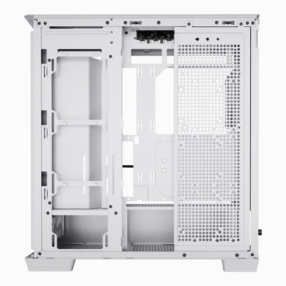 APNX C1 ATX miditony számítógépház, 4x beépített ventilátor, fehér