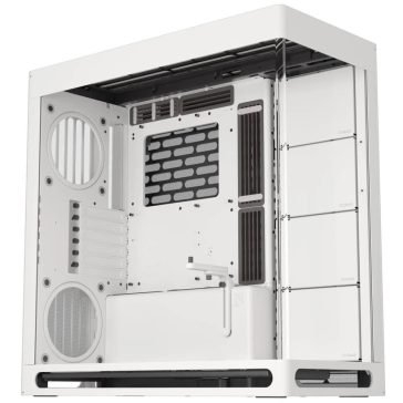   HAVN HS 420 Base Edition E-ATX miditorny számítógépház, 420 mm radiátor támogatás, panoráma üveg, fehér