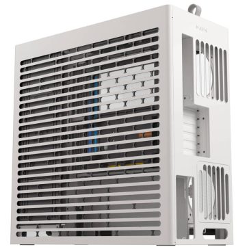   HAVN HS 420 Base Edition E-ATX miditorny számítógépház, 420 mm radiátor támogatás, panoráma üveg, fehér