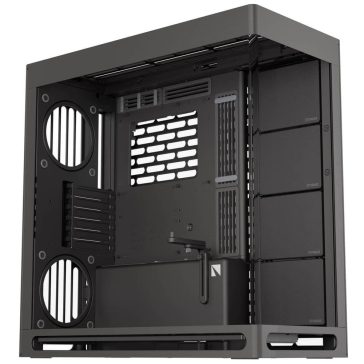   HAVN HS 420 Base Edition E-ATX miditorny számítógépház, 420 mm radiátor támogatás, panoráma üveg, fekete