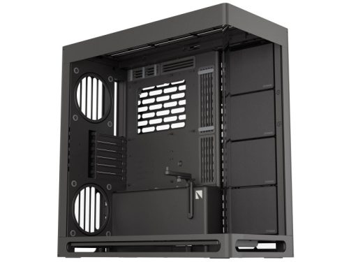 Számítógépház HAVN HS 420 Base Edition ívelt edzett üveg, fekete