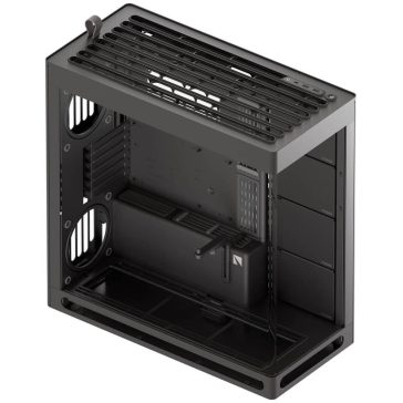   HAVN HS 420 Base Edition E-ATX miditorny számítógépház, 420 mm radiátor támogatás, panoráma üveg, fekete