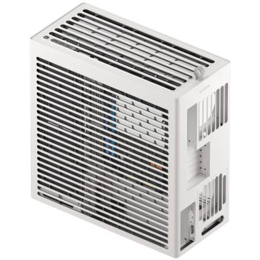   HAVN HS 420 VGPU Edition E-ATX miditorony számítógépház, PCIe 5.0 riser, panoráma üveg, fehér