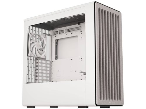 HAVN BF 360 Flow Pc ház, Midi-Tower, E-ATX, edzett üveg, fehér