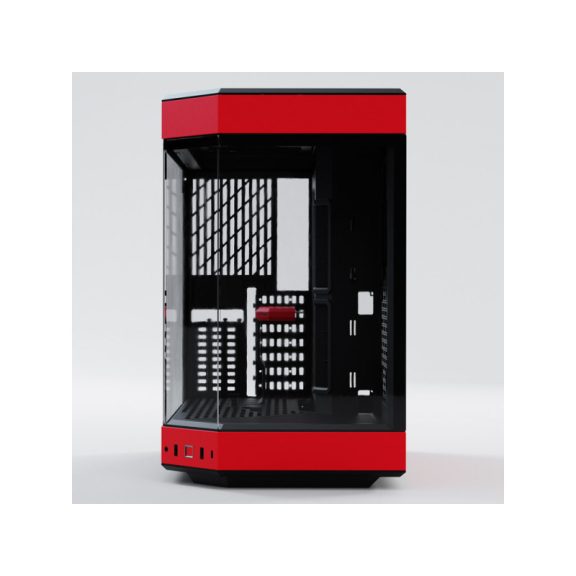 Számítógépház Hyte Y60 ATX Edzett üveg Fekete/Piros