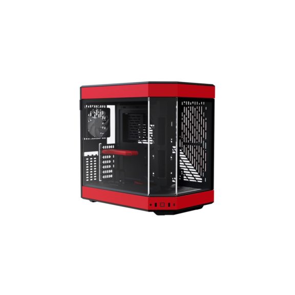 Számítógépház Hyte Y60 ATX Edzett üveg Fekete/Piros