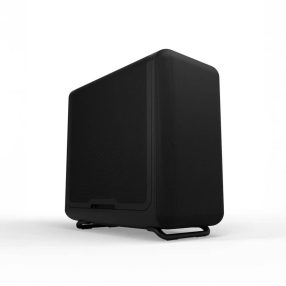   Hyte X50 Air EATX miditorony számítógépház, mikro-mesh, Pitch Black - CS-HYTE-X50A-BB