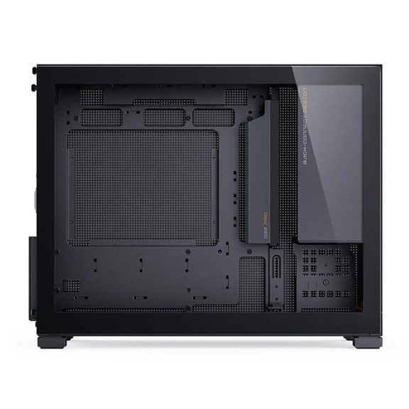 Jonsbo D32 PRO Black microATX minitorony számítógépház, edzett üveg, fekete