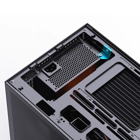Jonsbo D32 PRO Black microATX minitorony számítógépház, edzett üveg, fekete