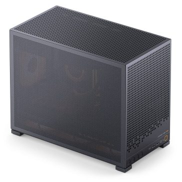   Jonsbo D32 PRO Mesh miroATX minitorony számítógépház, fekete