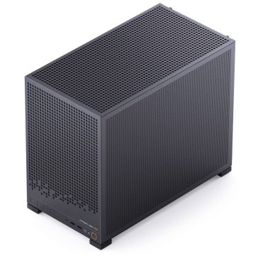   Jonsbo D32 PRO Mesh miroATX minitorony számítógépház, fekete