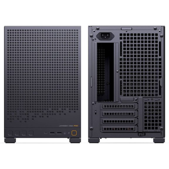 Jonsbo D32 PRO Mesh miroATX minitorony számítógépház, fekete