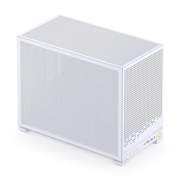 Jonsbo D32 PRO Mesh miroATX minitorony számítógépház, fehér