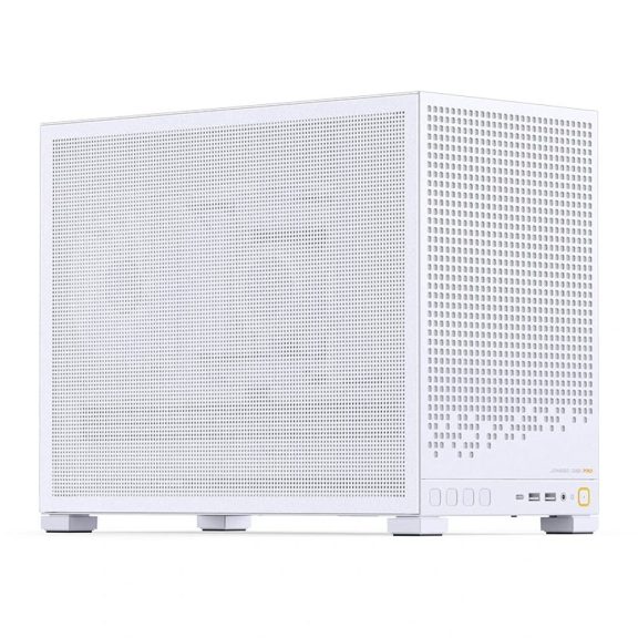 Jonsbo D32 PRO Mesh miroATX minitorony számítógépház, fehér