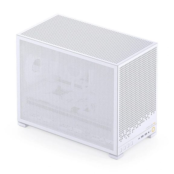 Jonsbo D32 PRO Mesh miroATX minitorony számítógépház, fehér