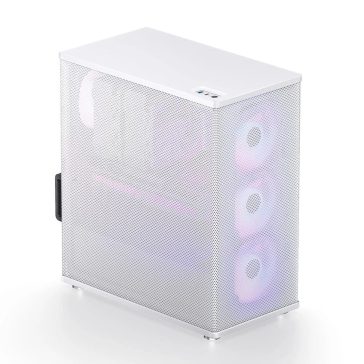   Jonsbo VR4 White Full Mesh ATX miditorony számítógépház, fehér