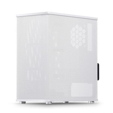   Jonsbo VR4 White Full Mesh ATX miditorony számítógépház, fehér