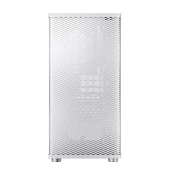 Jonsbo VR4 White Full Mesh ATX miditorony számítógépház, fehér