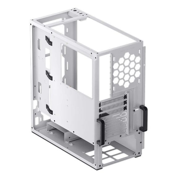 Jonsbo VR4 White Full Mesh ATX miditorony számítógépház, fehér