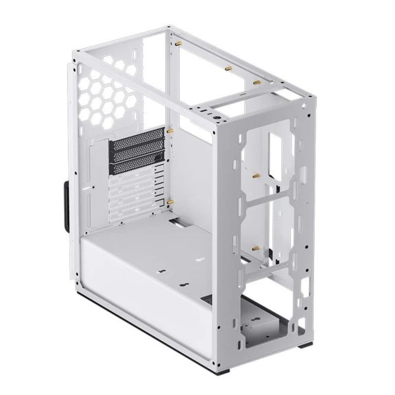 Jonsbo VR4 White Full Mesh ATX miditorony számítógépház, fehér