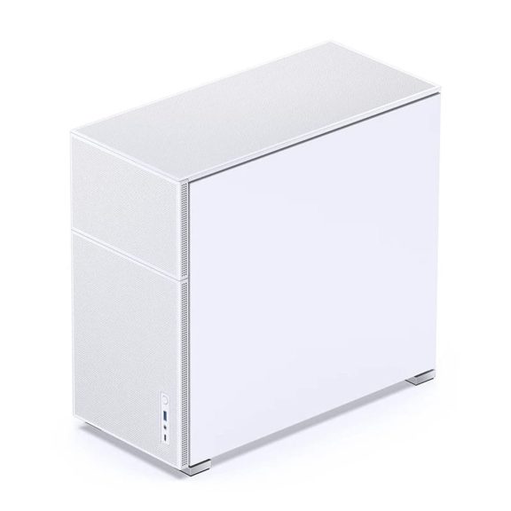 Jonsbo D41 MESH White ATX miditorony számítógépház, edzett üveg, fehér