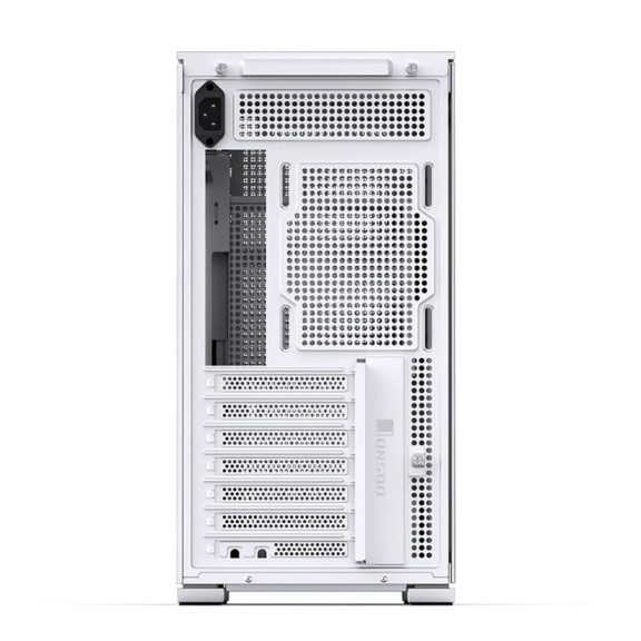 Jonsbo D41 MESH White ATX miditorony számítógépház, edzett üveg, fehér