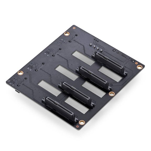 Jonsbo N4 NAS ház, 8 meghajtóhely, M-ATX, USB 3.2 Gen 2 Type-C, fehér