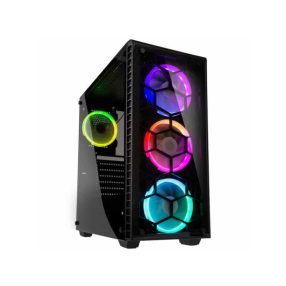   Számítógépház Kolink Observatory RGB ATX Edzett üveg Fekete