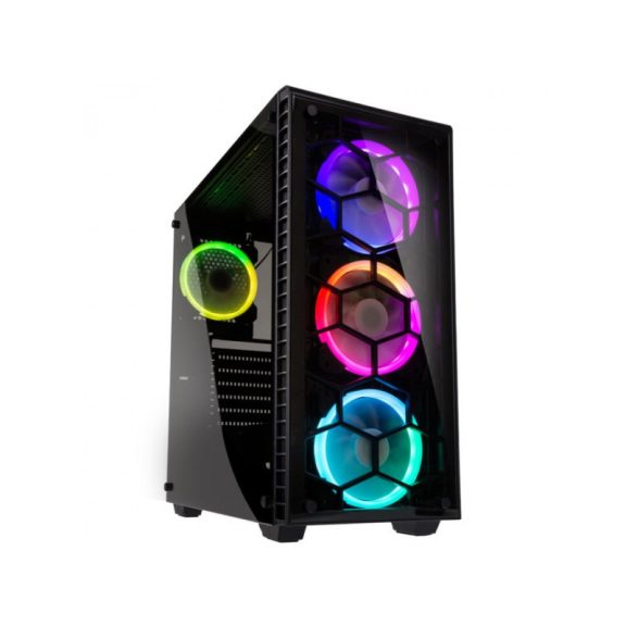 Számítógépház Kolink Observatory RGB ATX Edzett üveg Fekete