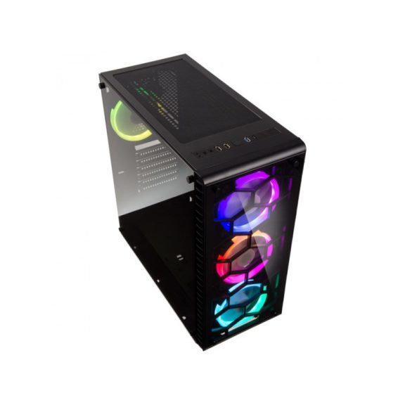 Számítógépház Kolink Observatory RGB ATX Edzett üveg Fekete