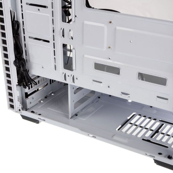 Kolink Observatory White E-ATX miditorony számítógépház, edzett üveg, fehér