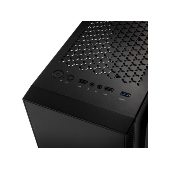 Számítógépház Kolink Inspire K9 ARGB ATX Edzett üveg Fekete
