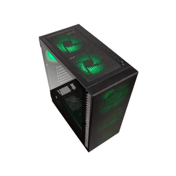 Kolink Observatory HF MESH ARGB ATX Edzett üveg Fekete