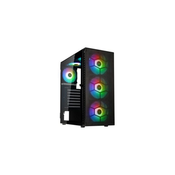 Kolink Observatory HF MESH ARGB ATX Edzett üveg Fekete