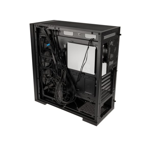 Számítógépház Kolink Unity Meshbay ARGB Midi-Tower, edzett üveg - fekete