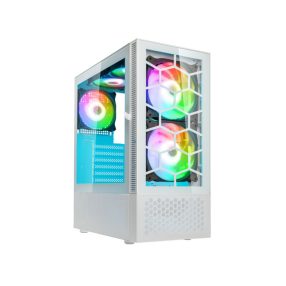   Számítógépház Kolink Observatory MX ARGB ATX Edzett üveg Fehér