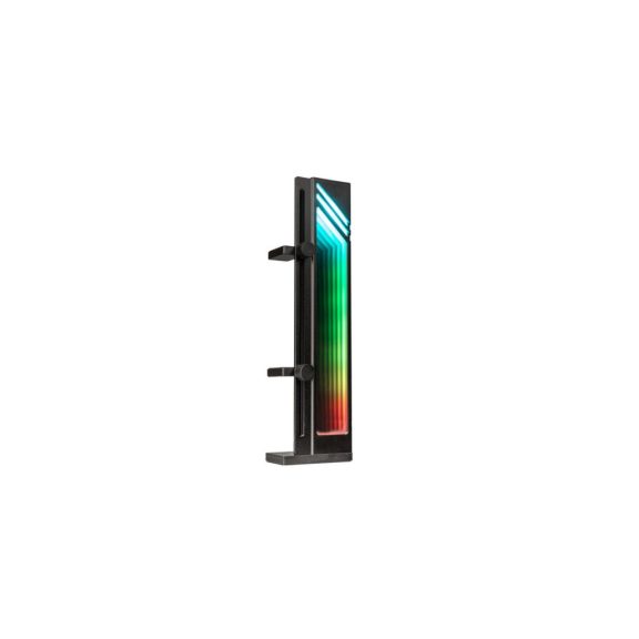Számítógépház kiegészítő Kolink Core Pro alumínium Infinity Mirror GPU tartó – fekete
