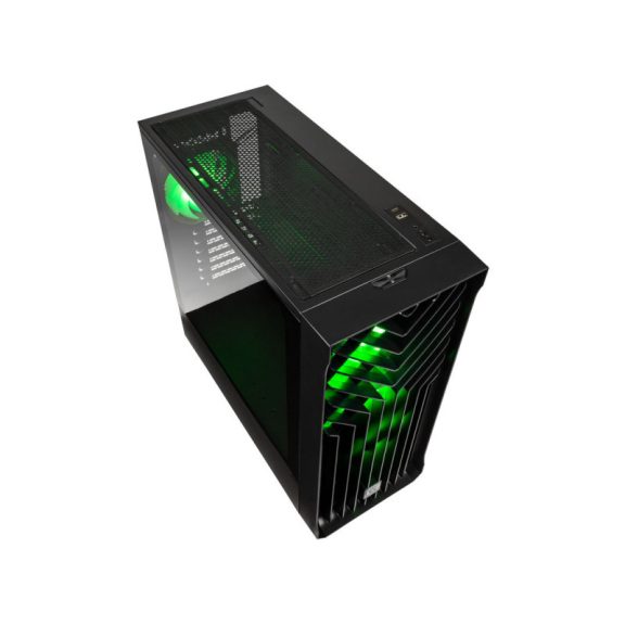 Számítógépház Kolink Unity Cascade ARGB Midi-Tower, fekete