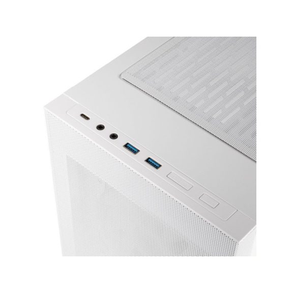 Számítógépház Lian Li LANCOOL 205 Mesh C ATX Fehér Edzett üveg