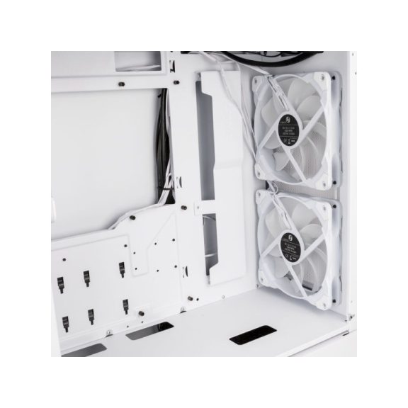 Számítógépház Lian Li LANCOOL 205 Mesh C ATX Fehér Edzett üveg