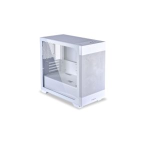   Számítógépház Lian Li LANCOOL 205M Mesh ATX Fehér Edzett üveg