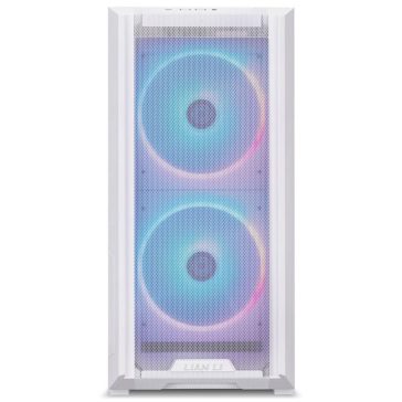   Lian Li LANCOOL 216 ARGB E-ATX miditorony számítógépház, kiváló légáramlás, 3 beépített ventilátor, fehér