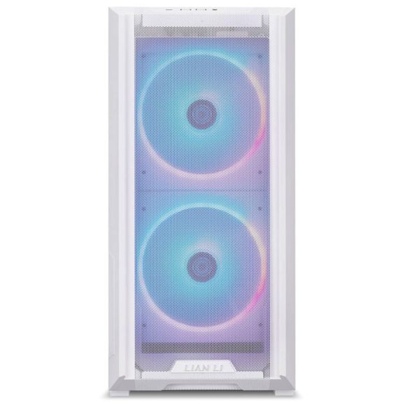 Lian Li LANCOOL 216 ARGB E-ATX miditorony számítógépház, kiváló légáramlás, 3 beépített ventilátor, fehér