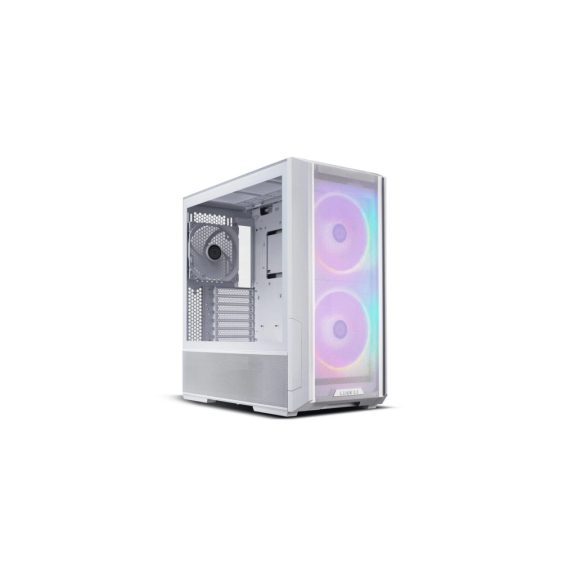 Lian Li LANCOOL 216 ARGB E-ATX miditorony számítógépház, kiváló légáramlás, 3 beépített ventilátor, fehér