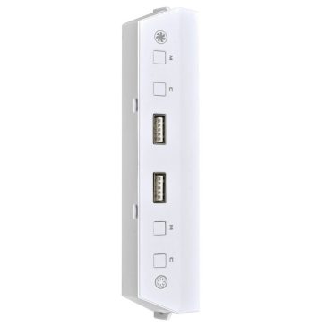   Lian Li LAN216-1W LANCOOL 216 ARGB vezérlő és USB modul, 2x USB 3.0, fehér