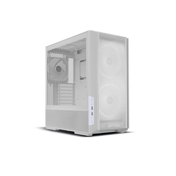Számítógépház kiegészítő Lian Li LAN216-1X I/O panel ARGB vezérlővel Lancool 216-hoz Fehér