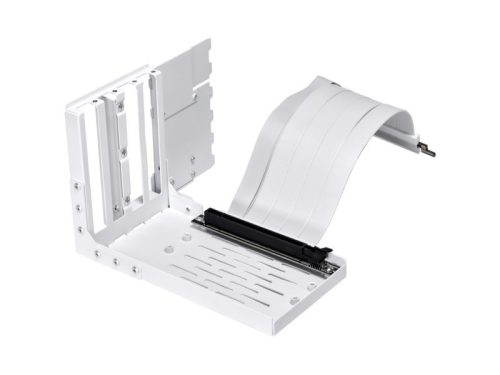 Számítógépház kiegészítő Lian Li VG4-4-V2X függőleges GPU-készlet – Fehér