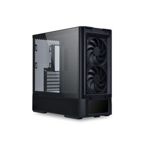   Számítógépház Lian Li LANCOOL 207 Digital ATX, Edzett üveg, Fekete